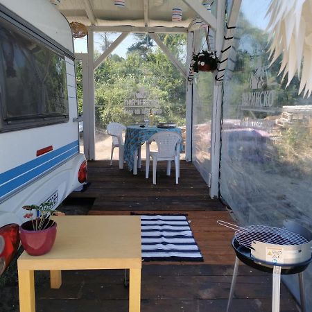 Sea Caravan/Camper On The Beach Kiten  Ngoại thất bức ảnh